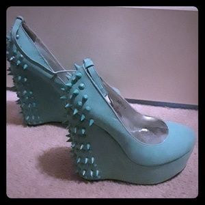 Turquoise Wedges